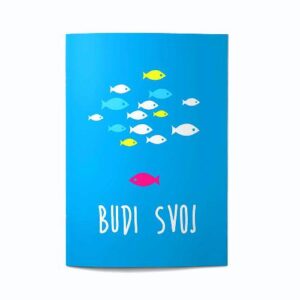 Bilježnica A4 30 listova karo za djecu s posebnim potrebama