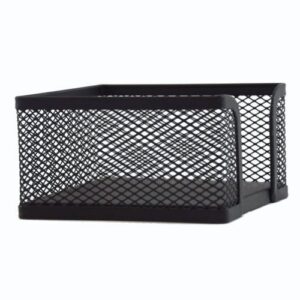 Kocka za papir, Topstar, CQY-701B, žičana, crna, 50x100x100mm