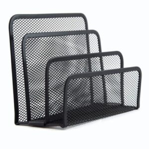 Stalak za pisma, Topstar, CQY-901B, žičana, crni,175x80x140mm