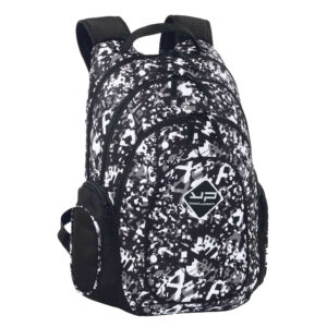Ruksak Bodypack Graff crno bijeli MML537