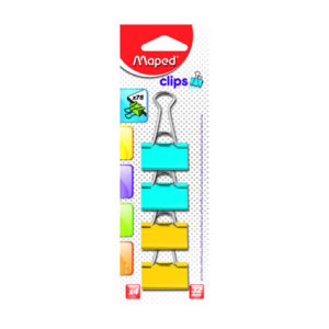 Kvačice za papir u boji sortirano Maped, 32 mm, 4/1, blister