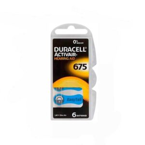 Baterija Duracell DA675, za slušni aparat