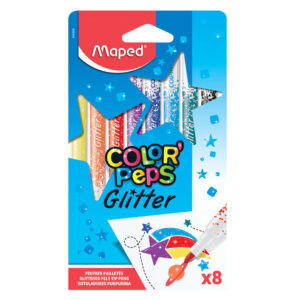 Flomasteri školski Maped Glitter 8/1 MAP845808