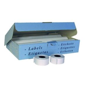 Etikete samoljepljive u roli, 26x16 mm, bijele, četvrtaste