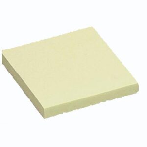 Blok samoljepivi biromedia 75 x 75 mm 100 listova žuti