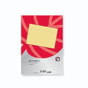 Vrećice 229x324 mm C4-N natron, 25/1