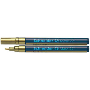 Flomaster Schneider, Paint marker Maxx 271, 1-2 mm, zlatni