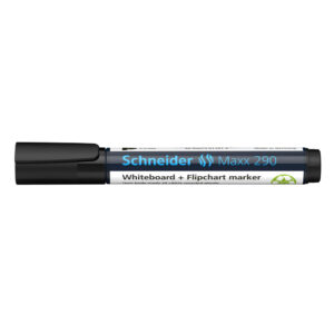 Flomaster Schneider, marker za bijelu ploču, Maxx 290, 2-3 mm, crni