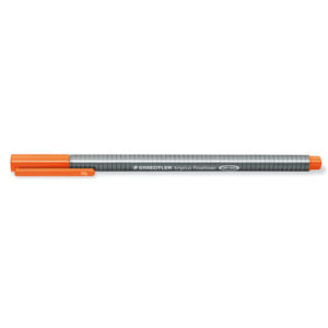 Flomaster Staedtler, Triplus Fineliner 334, 0,3 mm, narančasti
