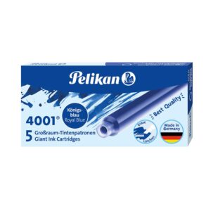 Patrone za nalivpero Pelikan 5/1, duge, plave