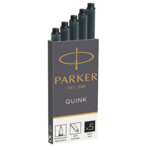 Patrone za nalivpero Parker 1950382, patrone 5/1, boja tinte crna