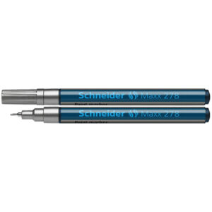 Flomaster Schneider, Paint marker Maxx 278, 0,8 mm, srebrni