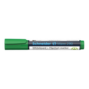 Flomaster Schneider, marker za bijelu ploču, Maxx 290, 2-3 mm, zeleni