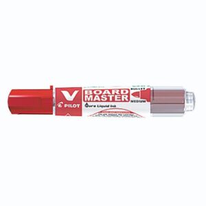 Flomaster Pilot, marker za bijelu ploču, WBMA-VBM-M-R, 2-3 mm, crveni