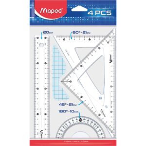 Geometrijski set srednji Maped, 4/1 MAP242820