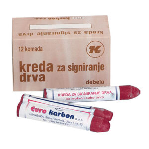 Kreda za signiranje drva debela, crvena