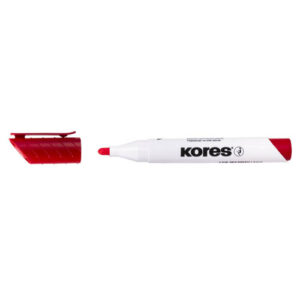 Flomaster Kores, marker za bijelu ploču, 2083, 3mm, crveni