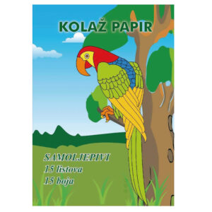 Papir kolaž A4 15/1 sjajni samoljepivi
