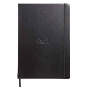 Notes A4, Rhodia Webnotebook, diktando, crni