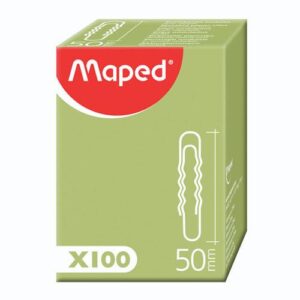 Spojnice za spise Maped nikal, valovite, 50 mm 100/1 MAP039630