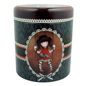 Kutija ukrasna metalna Gorjuss Ruby&White rabbit 3/1 12,5x32x10,5