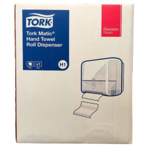 Držač ručnika u roli Tork Matic H1, autocut, Elevation Design