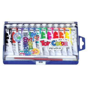 Boja tempera Toy color 12/1 + kist art. 728