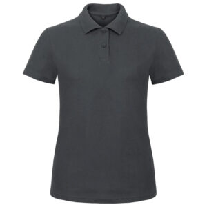 Majica kratki rukavi polo B&C ID.001/women 180g antracit XL!!