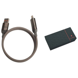 Kabel magnetski ulaz USB-a,USB-C,izlaz USB-C 100 cm Donnes Pierre Cardin B1100200IP3