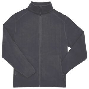 Jakna zip-flis B&C Reset Polar Fleece tamnosiva XS