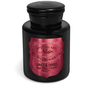 Svijeća mirisna, noir linen&orris