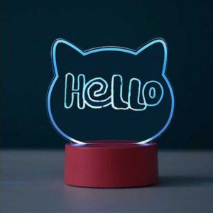 Lampa u obliku mačke iTotal za pisanje LED promjena boja DIY XL2330G