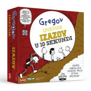 Igra društvena Gregov dnevnik - izazov u 10 sekundi