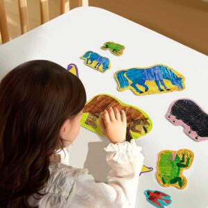 Slagalica moje prve umjetničke puzzle - šumske životinje