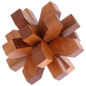 Igra - set drvene 3D mozgalice