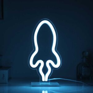 Lampa u obliku rakete iTotal LED plava boja XL2761G