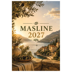 Kalendar "Masline 2027" 13 listova, spirala