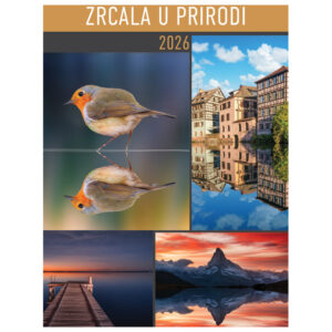 Kalendar "Zrcala u prirodi 2027" 13 listova, spirala