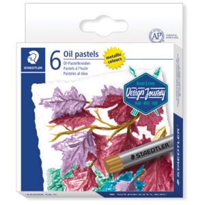 Boje uljne 6boja karton Design Journey Staedtler 2420M C6-C metalik blister!!