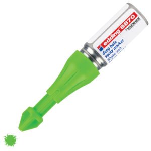 Marker sprej za označavanje mjesta za bušenje Edding 8870 neon zelena (do 50mm)
