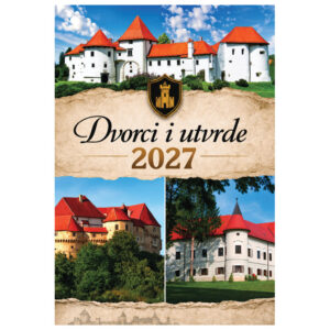 Kalendar "Dvorci i utvrde 2027" 13 listova, spirala