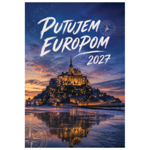 Kalendar "Putujem Europom 2027" 13 listova, spirala