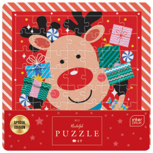 Puzzle 49 kom u okviru Christmas "Rudolph" Interdruk