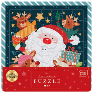 Puzzle 49 kom u okviru Christmas "Santa & Friends" Interdruk