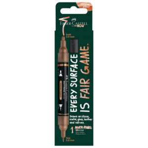 Marker obostrani Multimarker mirror Faber Castell 185963 bakreni blister