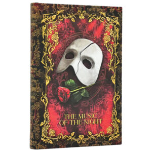 Notes 9x14 cm-mini crte 88L s gumicom Masked Melody Paperblanks PB2383-9
