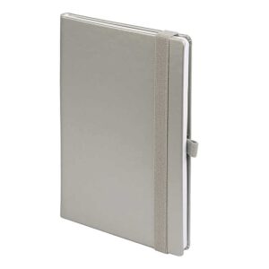 Notes A5 Miami soft s gumicom, srebrni