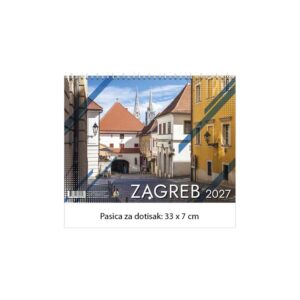 Kalendar zidni Zagreb 2027.