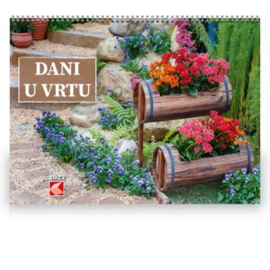 Kalendar zidni Dani u vrtu 2027.