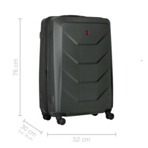 Kofer Wenger Prymo Large, 93/107 L, dimenzije 76×52×30cm, antracit